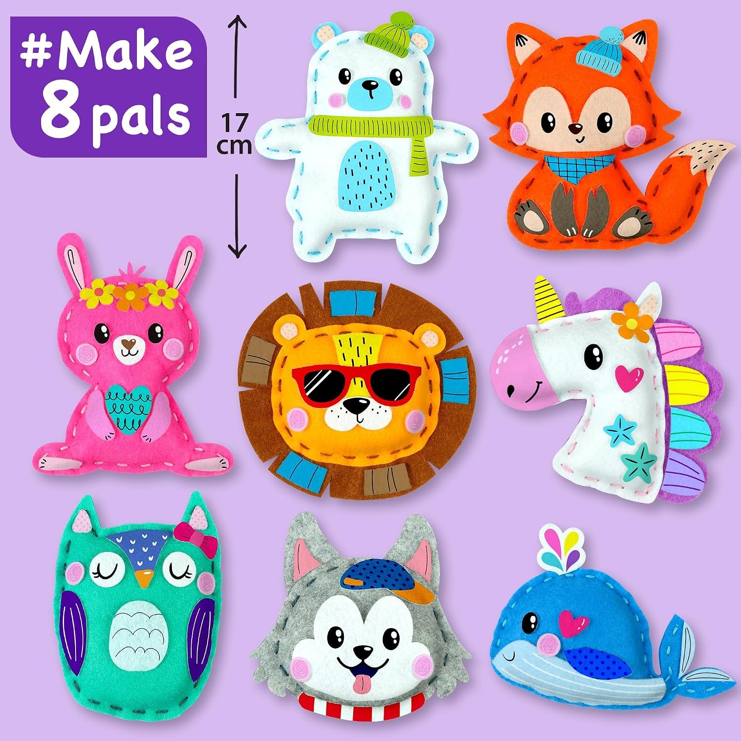Unicorn Sewing Kit for Kids