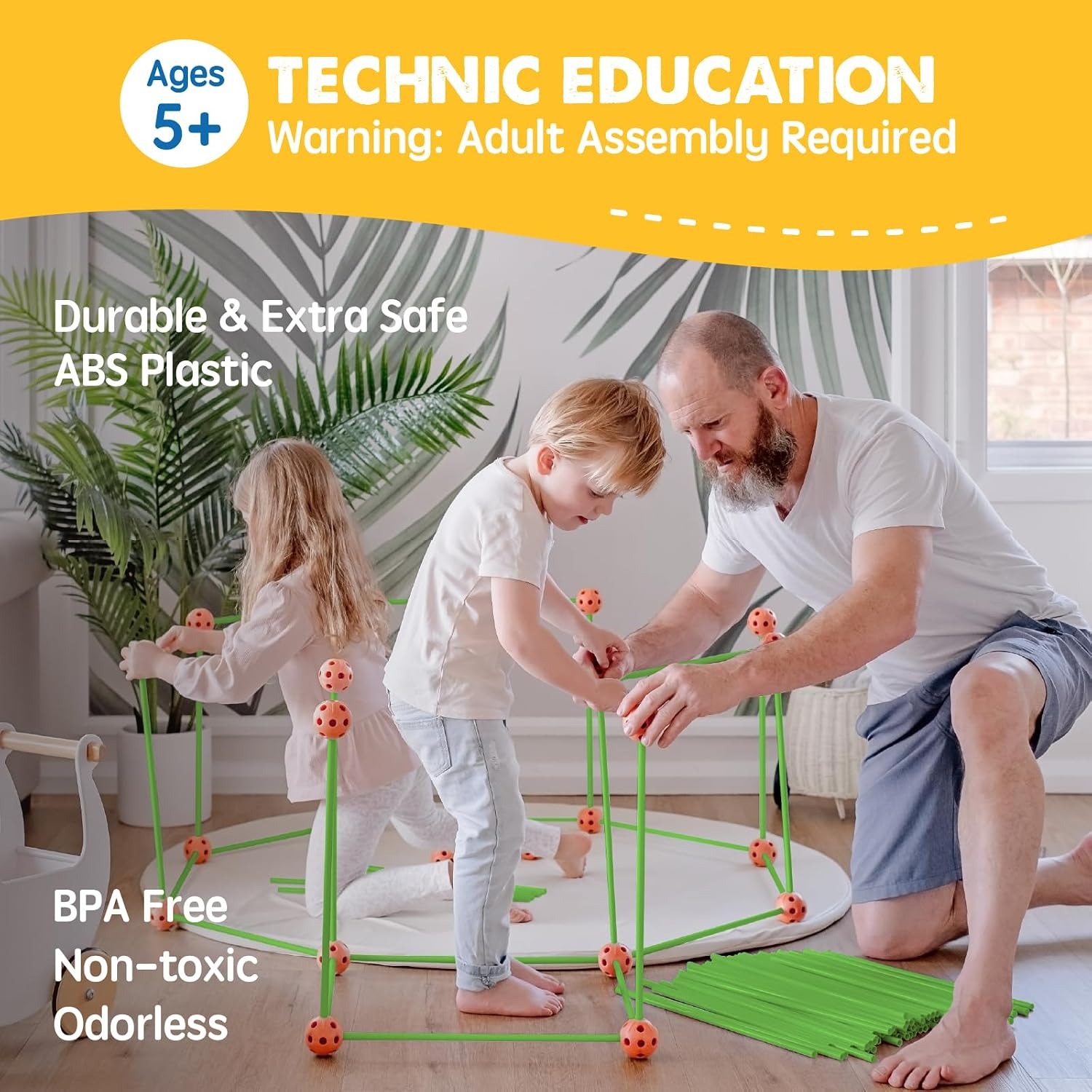 130 Piece Den Building Kit
