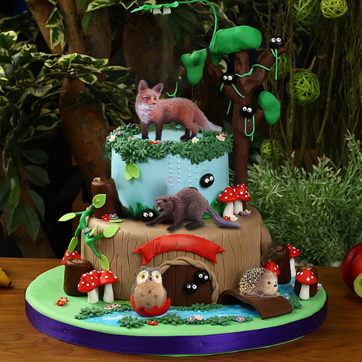 Forest Animal Figures 18 Piece Woodland Play Set: image 3