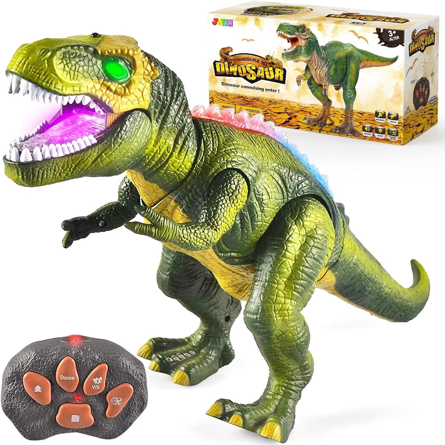 Remote Control Walking T-Rex Dinosaur Toy