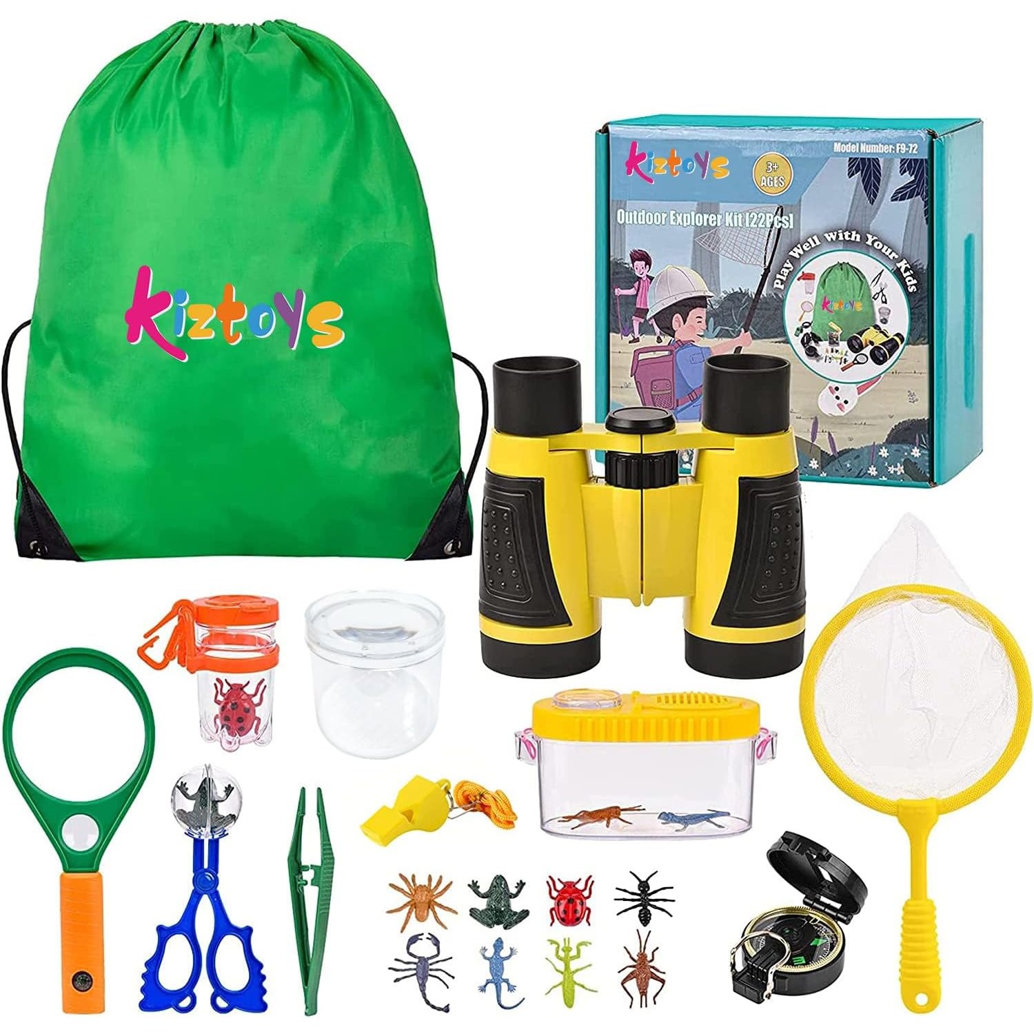 22-Piece Outdoor Explorer Kit for Kids
