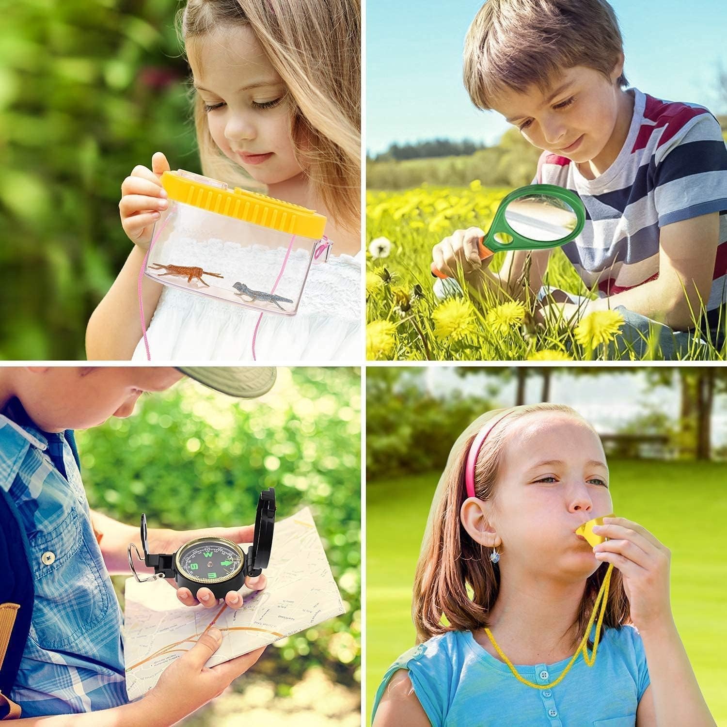22-Piece Outdoor Explorer Kit for Kids
