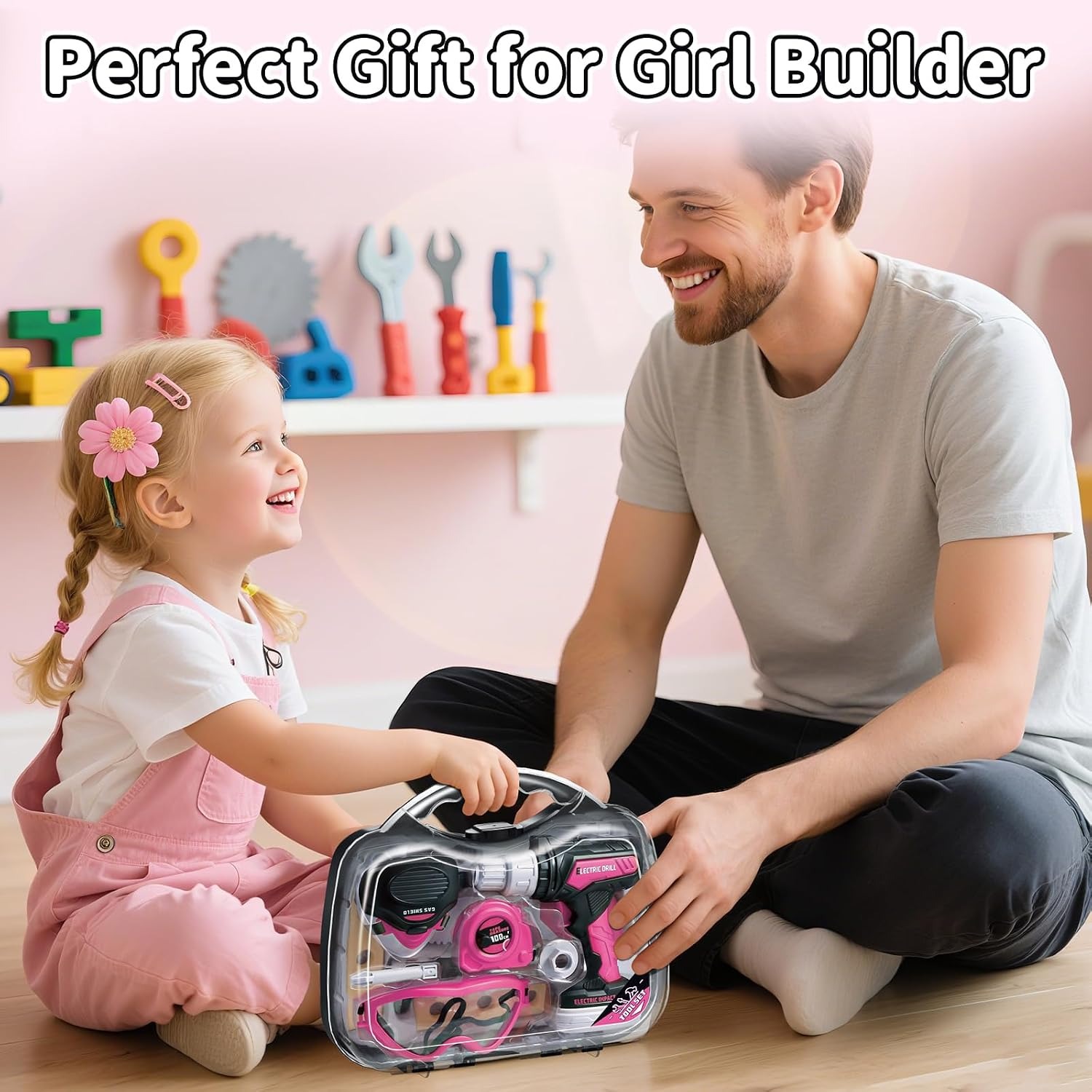 Kids Tool Box with Vest and Toy Tool Set: image 7