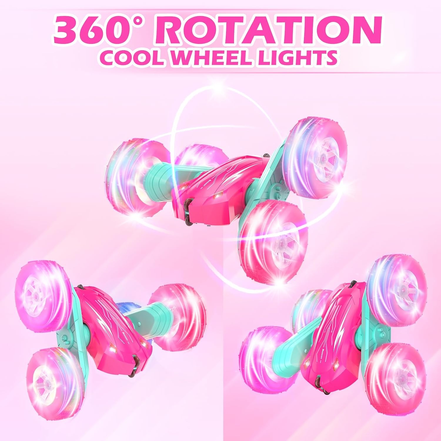 3300 RC Crawler Car with Wheel Lights: image 2