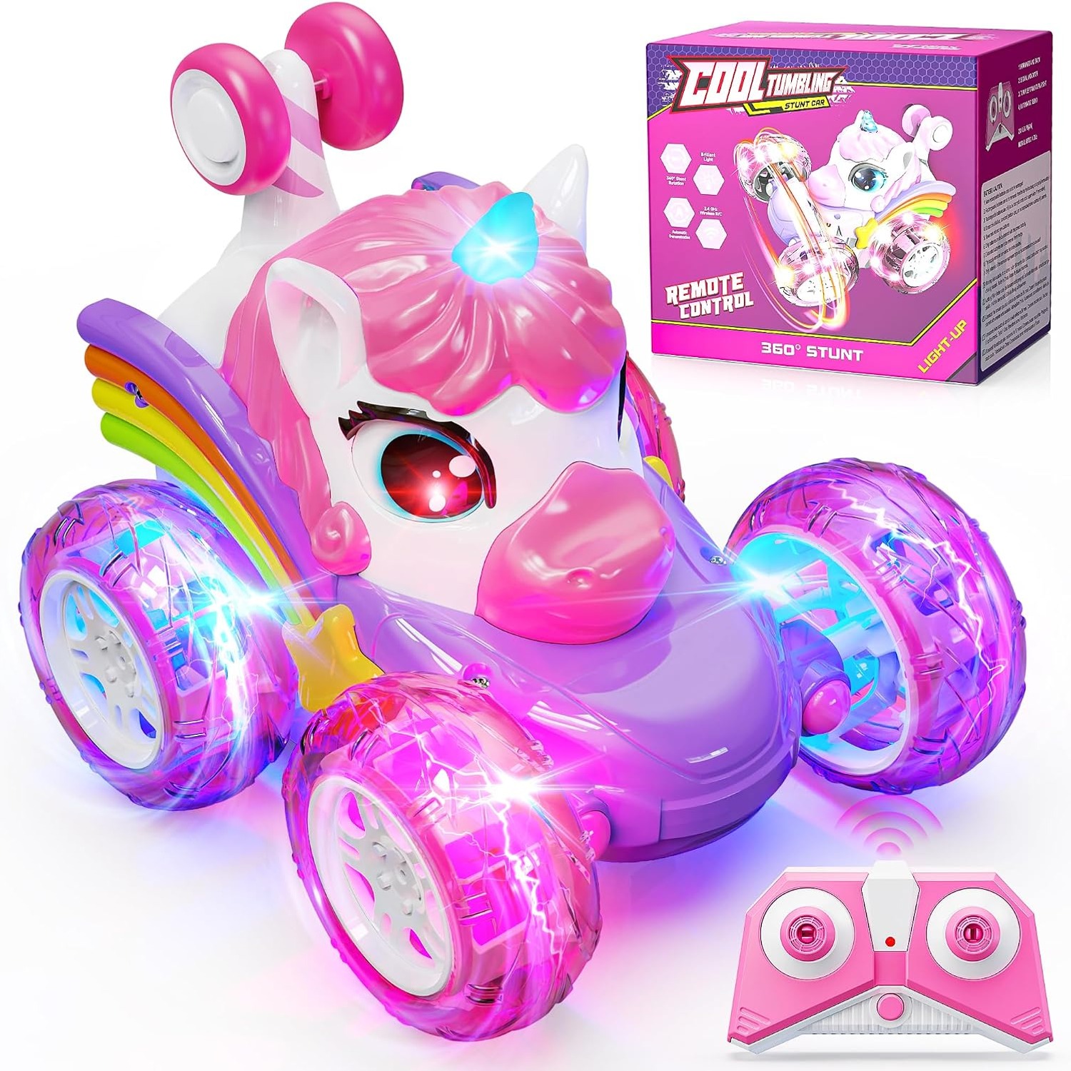 Remote Control Unicorn Car
