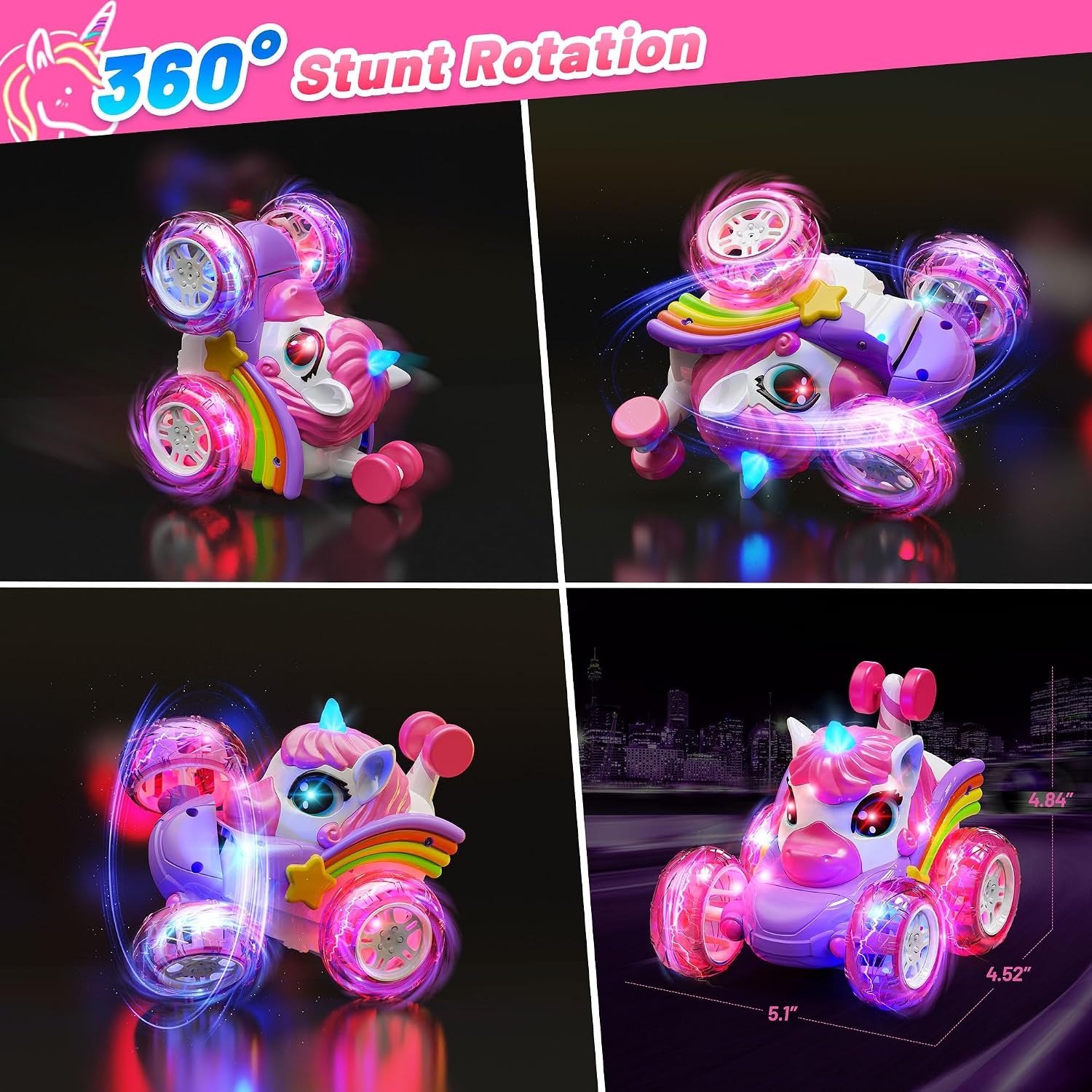 Remote Control Unicorn Car