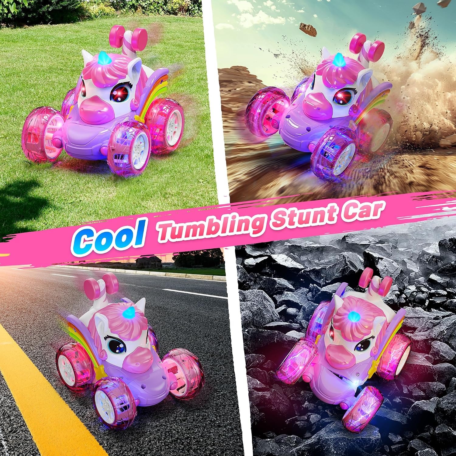 Remote Control Unicorn Car