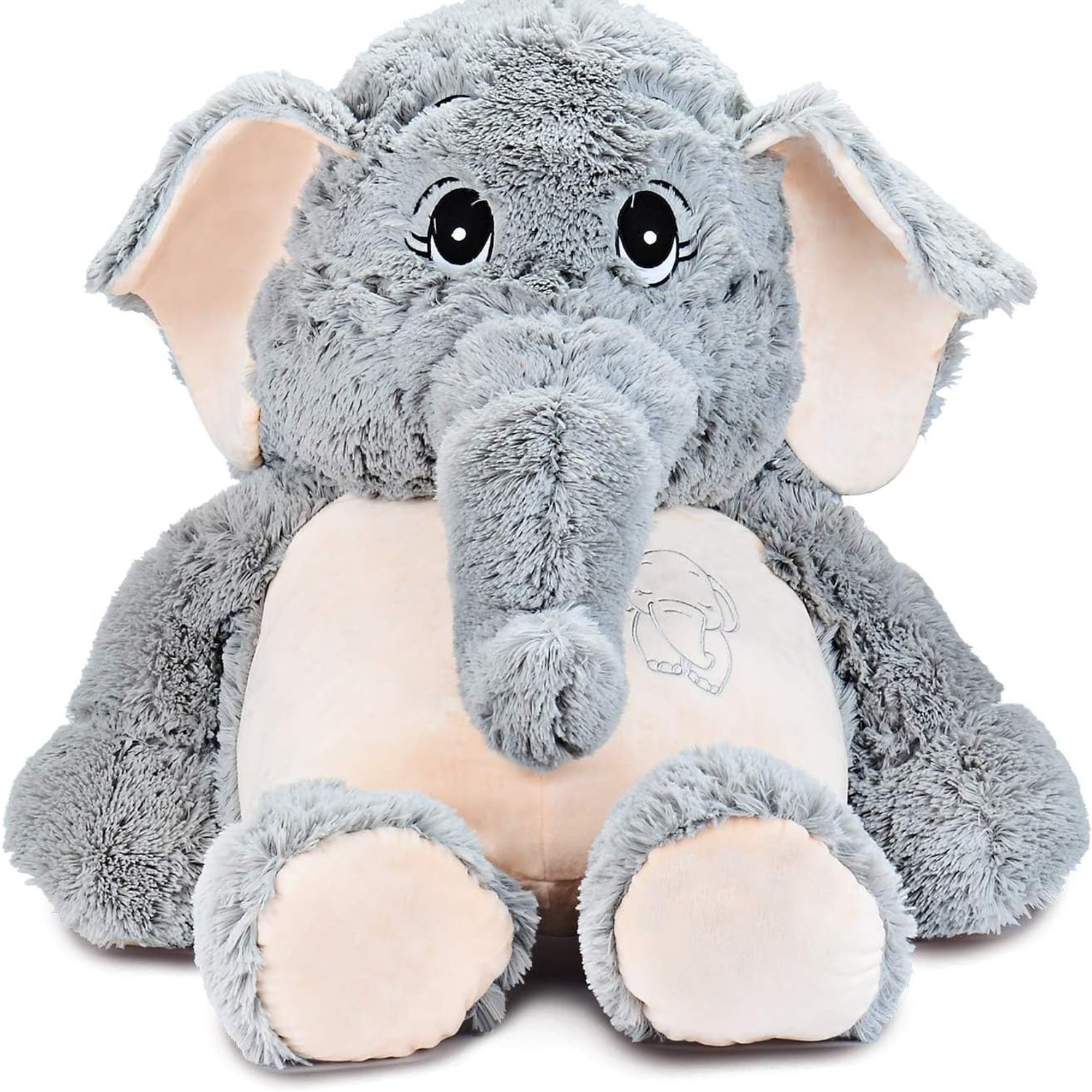 Giant Elephant Plush 100cm Soft Toy: image 5