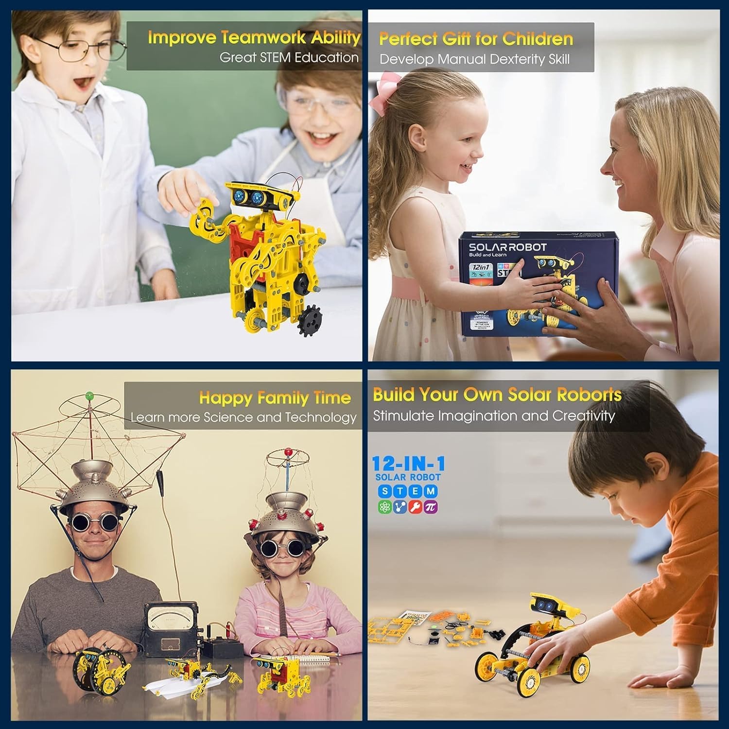 12-in-1 Solar Robot Kit for Kids: image 4