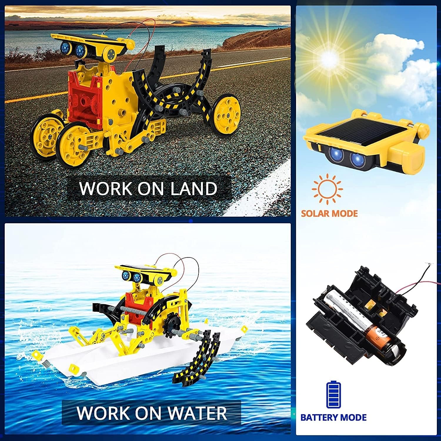 12-in-1 Solar Robot Kit for Kids: image 7
