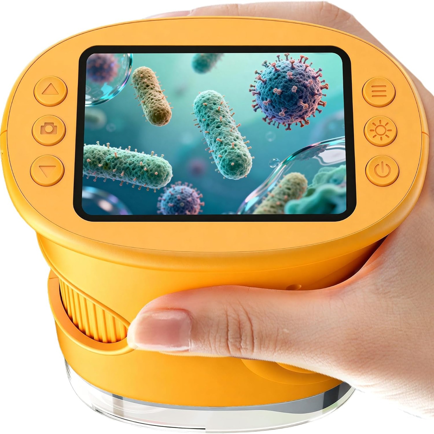 Kids Handheld Digital Microscope with LED Lighting